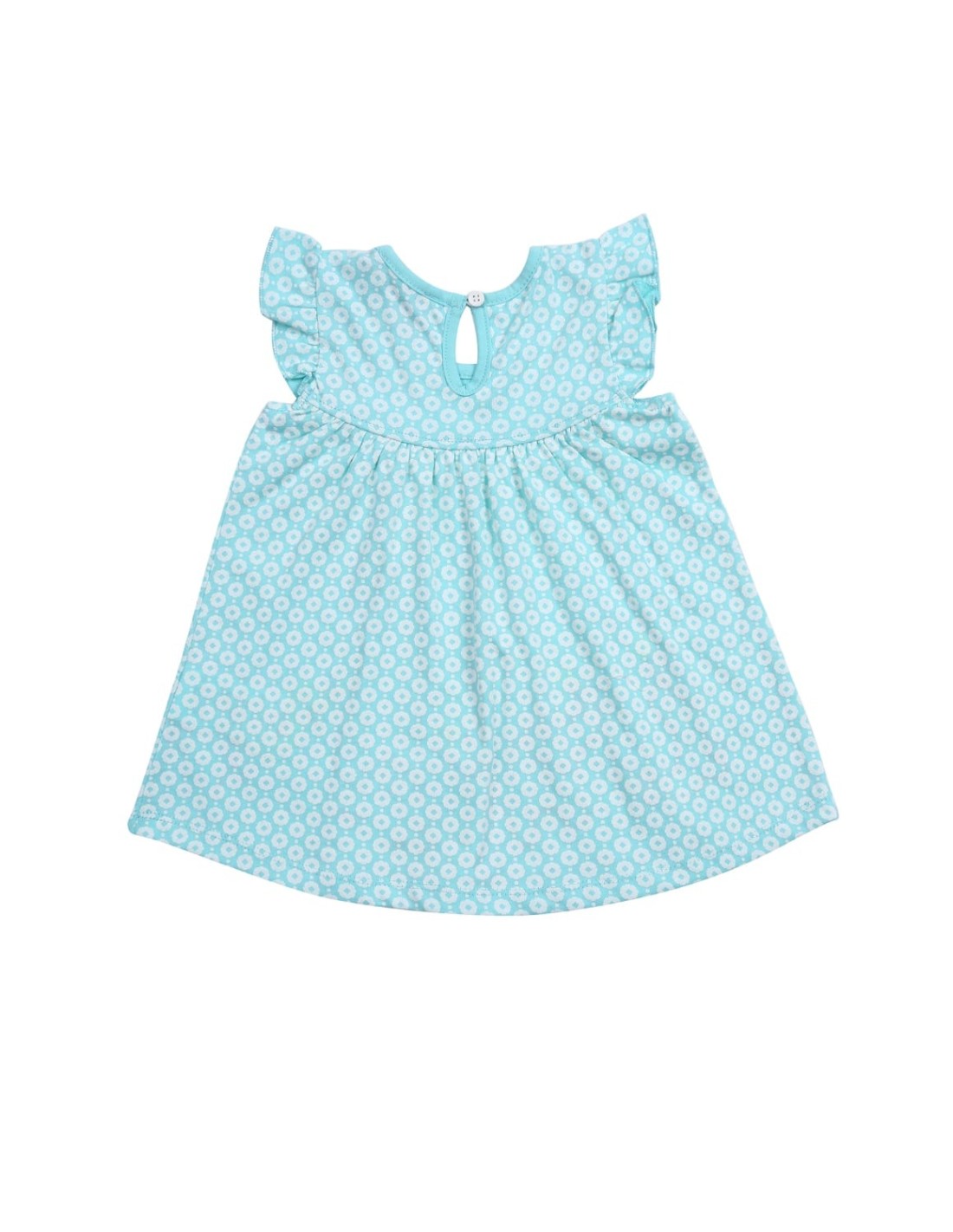 Dress with mint animals NDZ8264 - Online store - Boutique